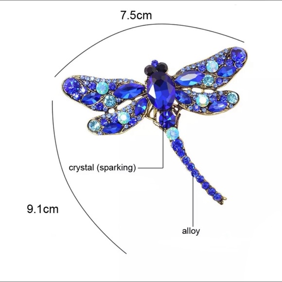Dragonfly Brooche for Women - Picture 3 of 3